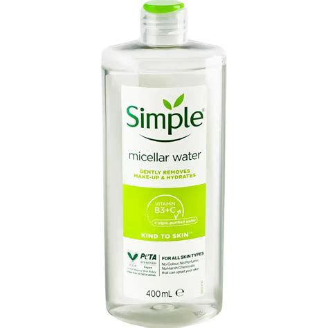 Міцелярна вода Simple Micellar Water Vitamin B3  .